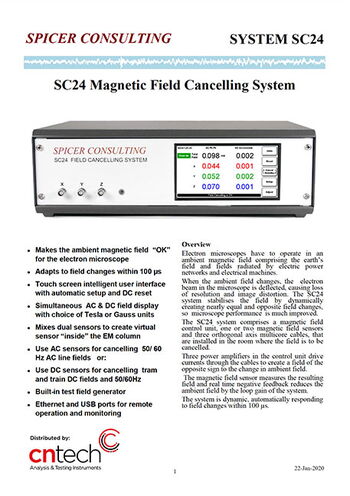 SC24 Magnetic Field Cancelling System - CN Tech